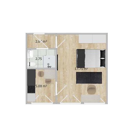 Helles Design-Appartement An Der Messe Essen Zewnętrze zdjęcie