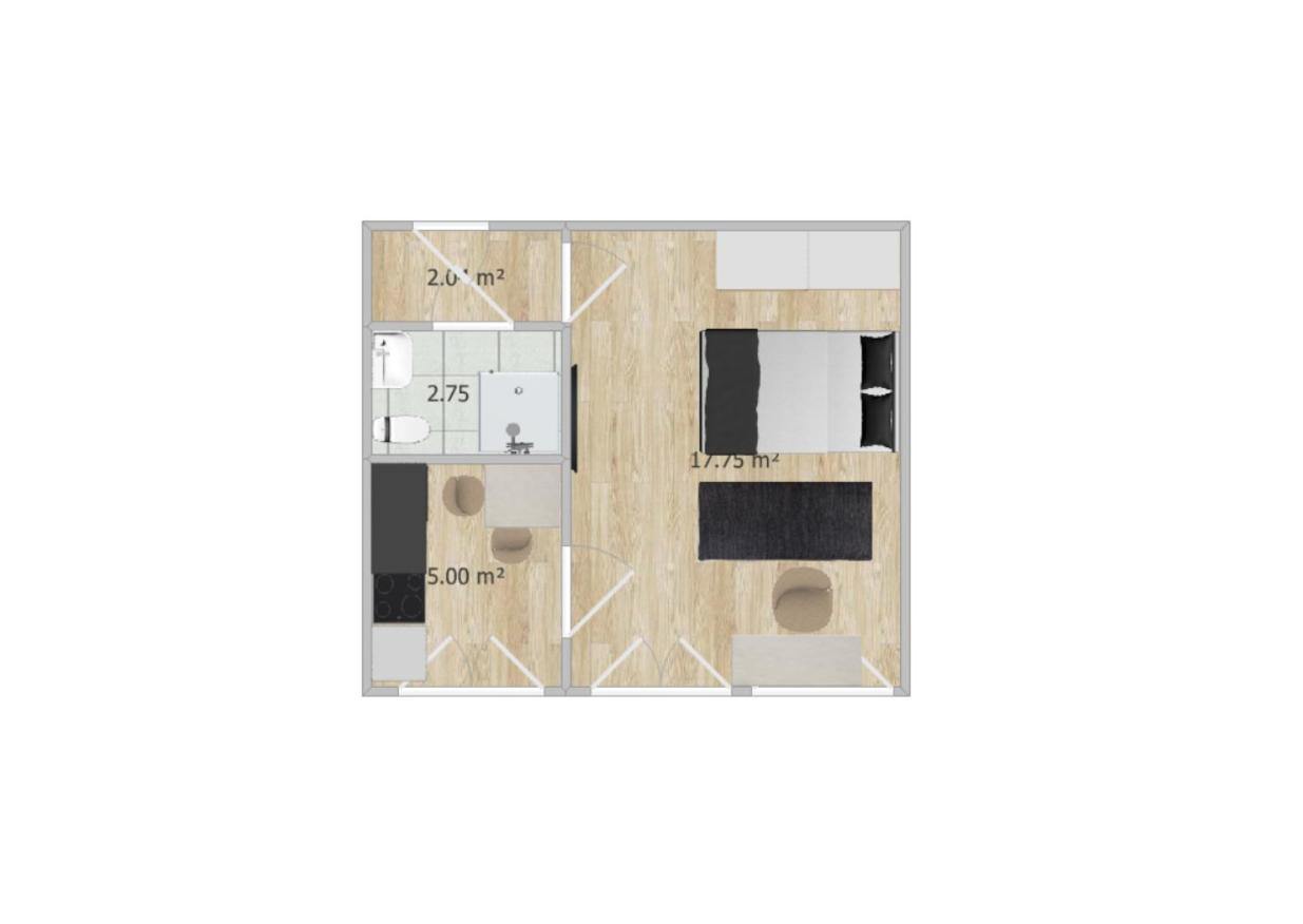Helles Design-Appartement An Der Messe Essen Zewnętrze zdjęcie